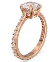 Anello Swarovski Donna in Lega metallica Cristallo 5642645 - 5642645